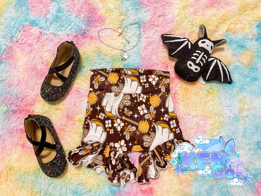 4T Ruffle Bee Shorties